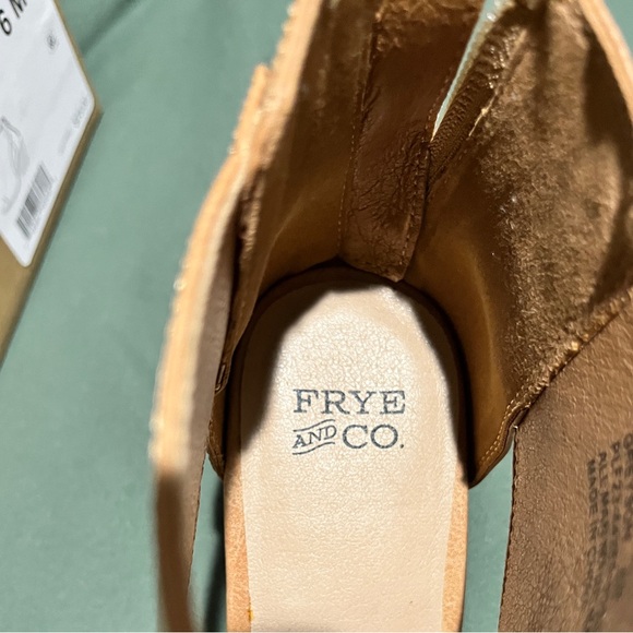 Frye & Co open toe boots - Picture 5 of 9